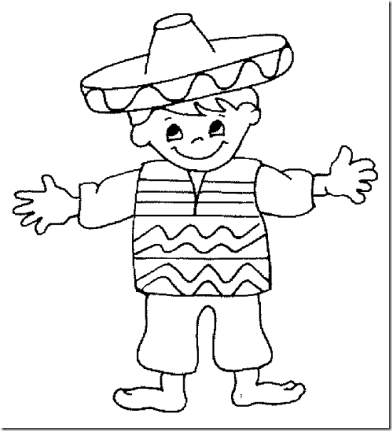 mexican coloring pages 1
