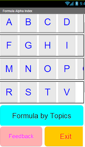 NSW HSC Maths 2U Formula