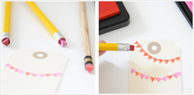 pencil eraser stamp tutorial from creature  comforts