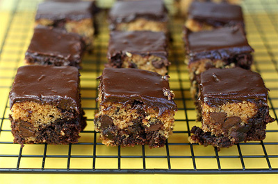 still dottie recipes - betty crocker cc cookie dough brownies from bakerella