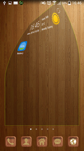 【免費個人化App】Parquet HD - Go Launcher Theme-APP點子