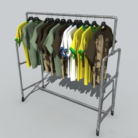 Modelos de camisas no 3d Studio Max 2008 - VRay - Download
