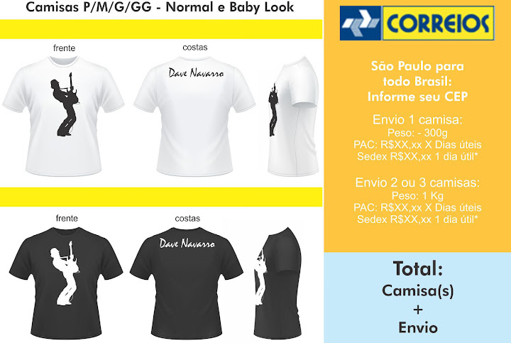 Camisa Dave Navarro