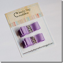 Purple clips