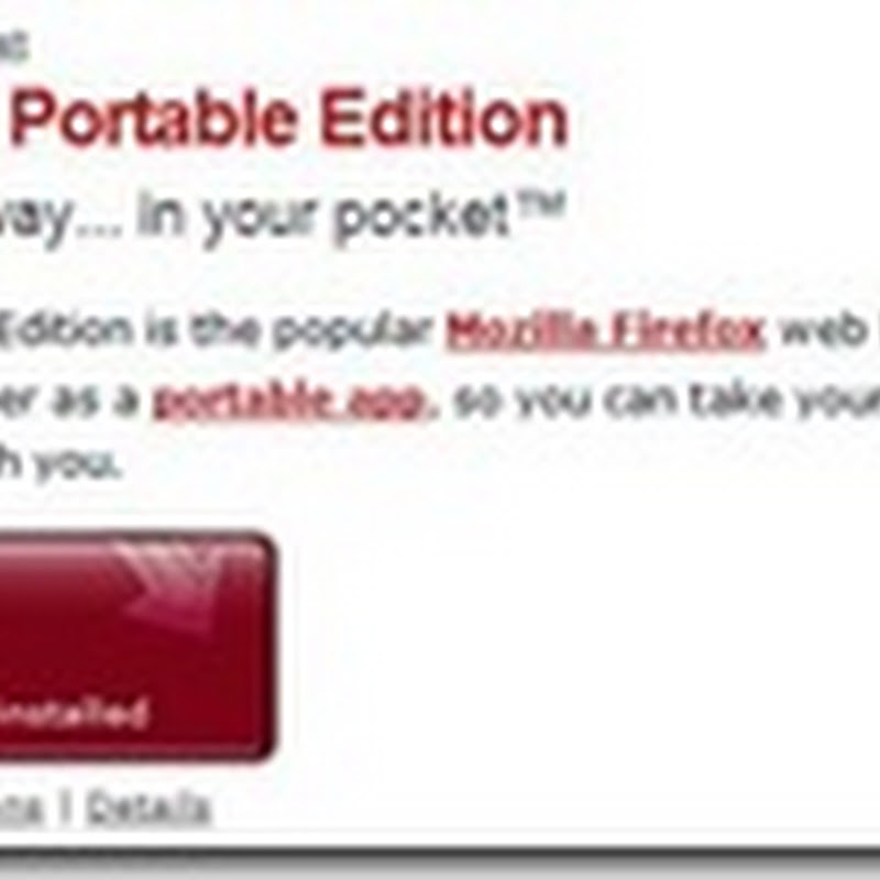 Instructions for downloading portable Firefox