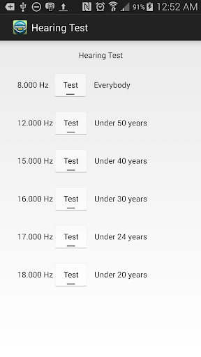 Hearing Test