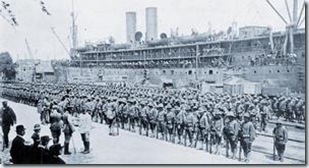 0626 débarquement à Saint-Nazaire des premières troupes américaines