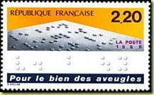 0130 premier timbre en braille