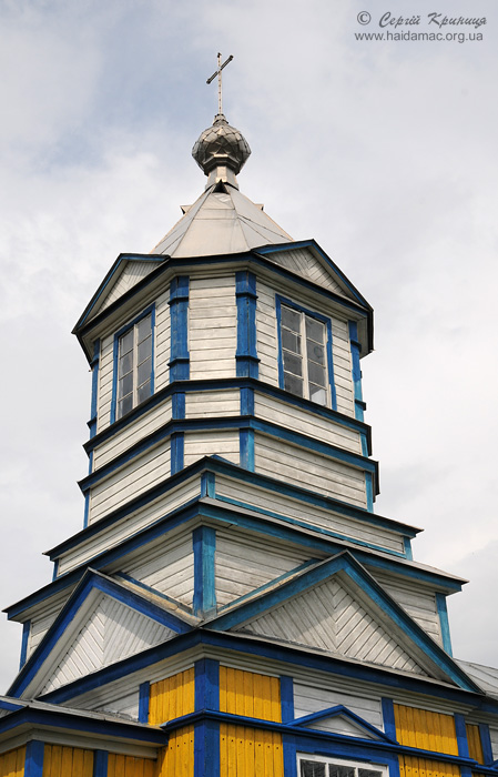 дзвіниця церкви в Тимошівці