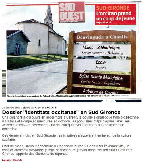 occitan Sud-Gironda Sud-Ouest 280111