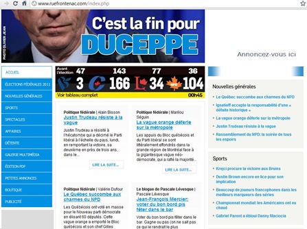 Duceppe Blog Quebecois