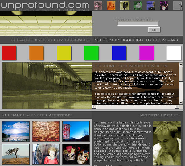 Unprofound - A Public Domain Stock Photo Collaboration