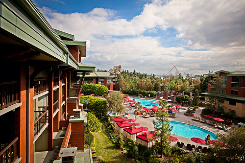 View from the Grand Californian