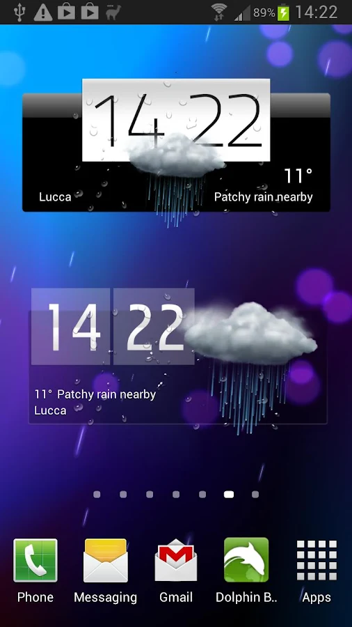 Weather + Widgets + Instashare - screenshot