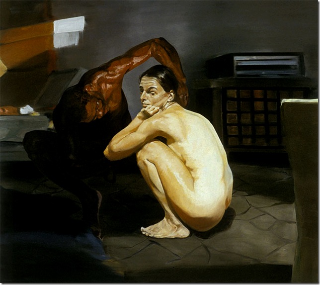 eric fischl -The Travel Of Romance, Scene I, 1994.