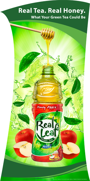 The real deal of  Real Leaf Green Tea drinks