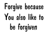 Forgiving feels better