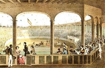 Corrida en la Habana h. 1880 (litografia Marquier) 001