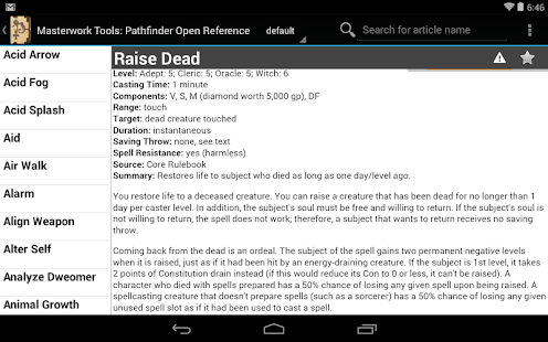 Pathfinder Open Reference(圖6)-速報App