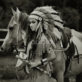 by Muhammad Izwandii - Black & White Portraits & People