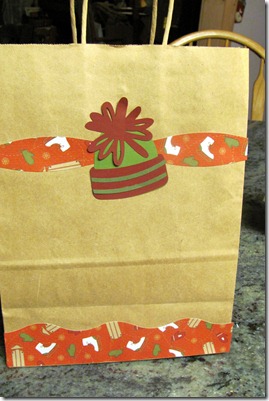 Christmas crafts and giftbags