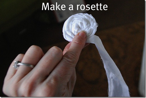make a rosette