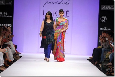 Purvi Joshi collection1 at LFW2010