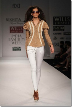 WIFW SS 2011 collection by  Nikhita 8