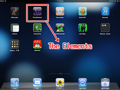 The Elements 在 iPad 上的模樣