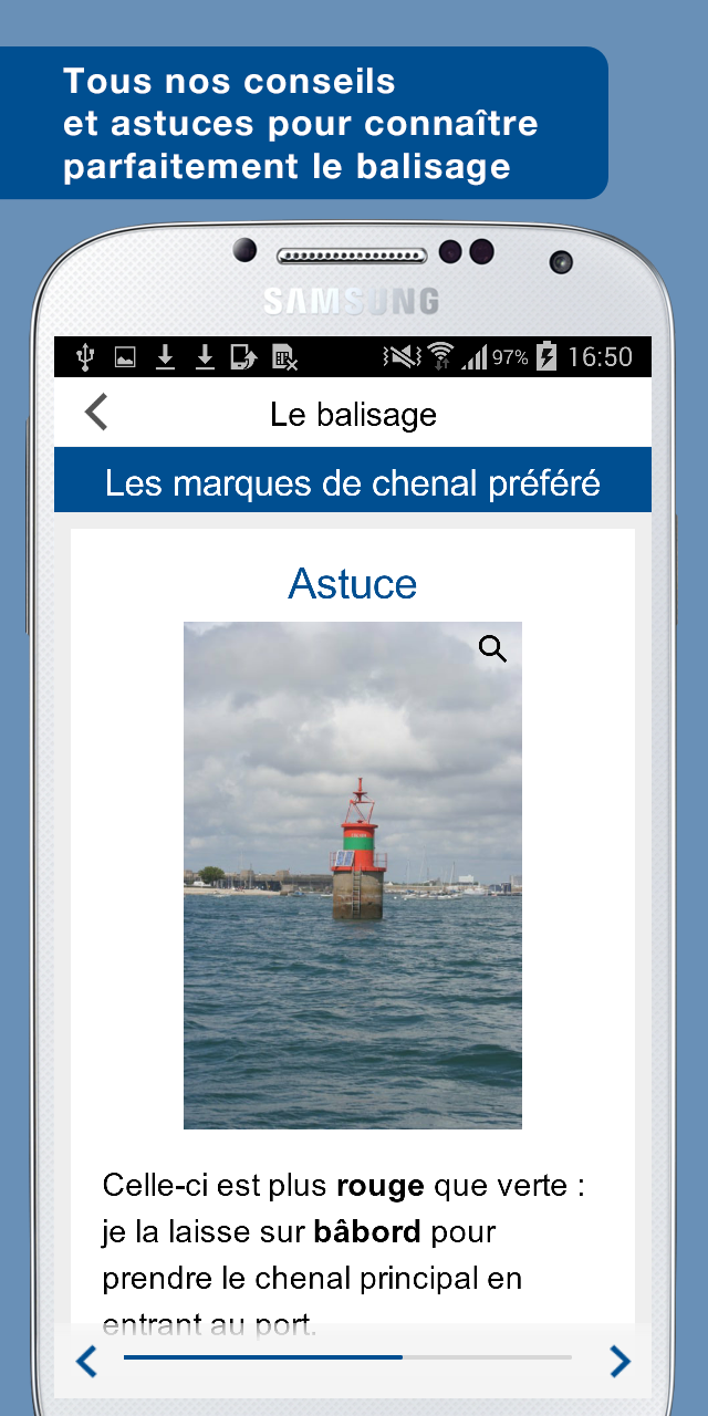 Le balisage maritime Screen 2