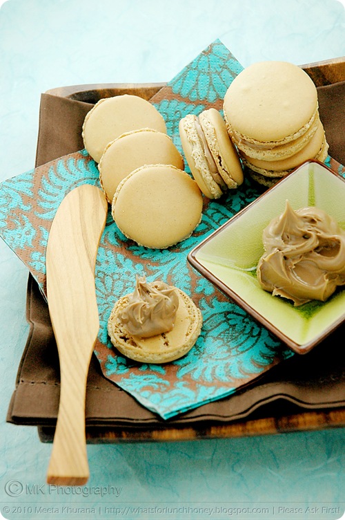 Spiced Chai Latte and Salted Caramel Macarons (04) by MeetaK