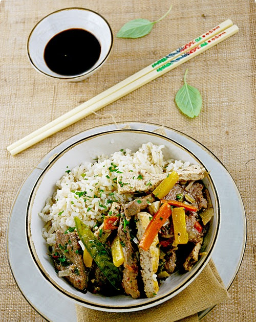 What's For Lunch Honey?: Beef Vegetable and Tofu Stir Fry