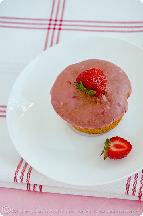 Strawberry Polenta Muffins (02) by MeetaK