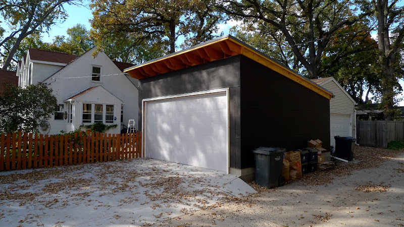 Garage build - Modern, Shed Roof, Rain Screen Siding | Page 2 | The ...