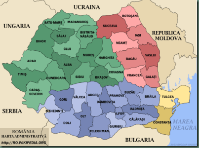 Romania-administrativa