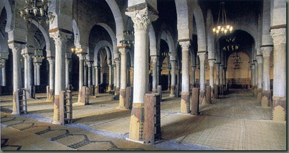Sala de oraciones de la gran mezquita