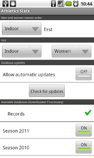 Athletics Stats Screenshots 5