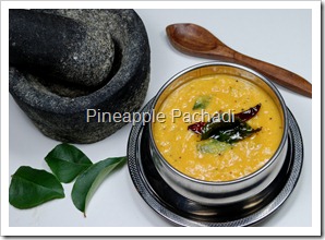 Pineapple Pachadi