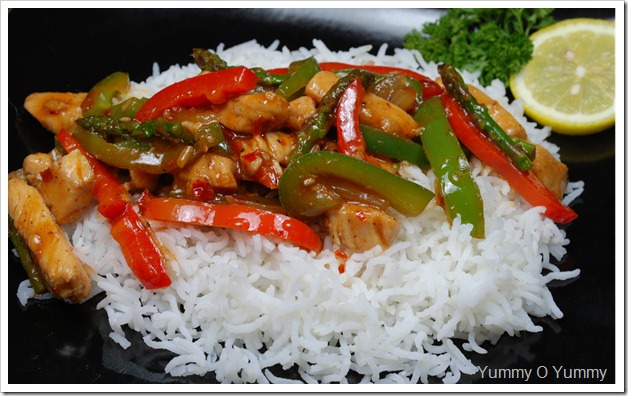 Chicken and Vegetable Stir-fry