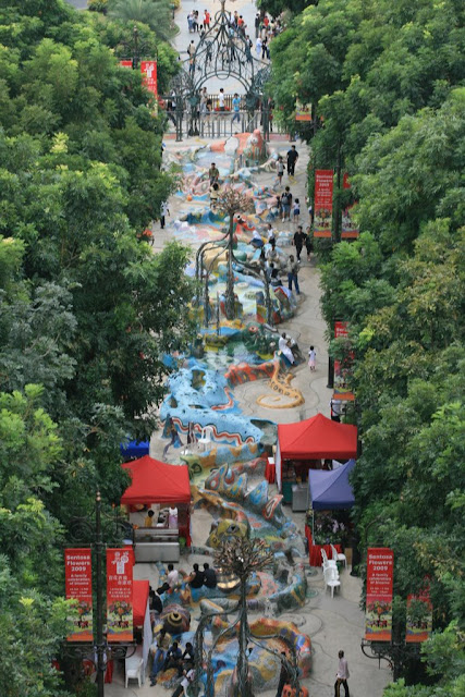 vue du Merlion