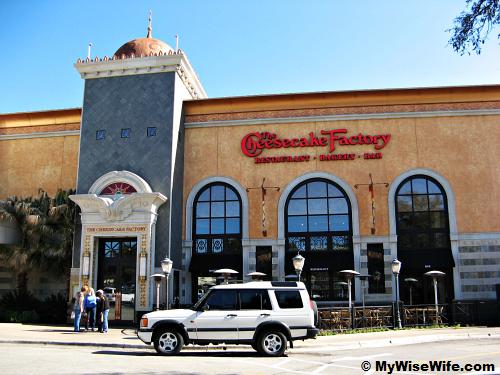 cheesecake factory. The Cheesecake Factory at