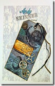 Andy skinner stamed steampunk tag