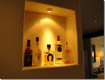 8.  Alcohol Shelf