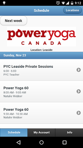 Power Yoga Canada Leaside