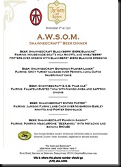 ShawneCraftBeerDinner