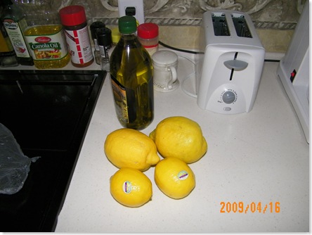 desert lemons vs. purchased lemons