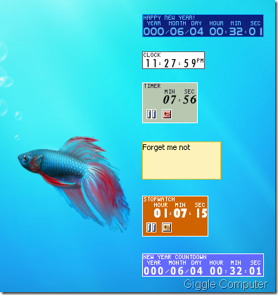 Timeleft - desktop