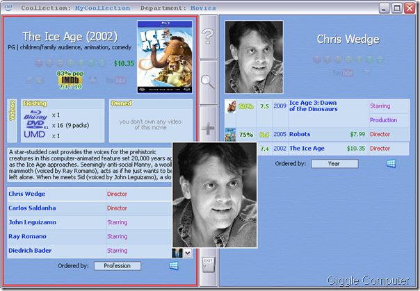 Coollection - Director and staring info