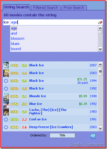 Coollection - Search for movies