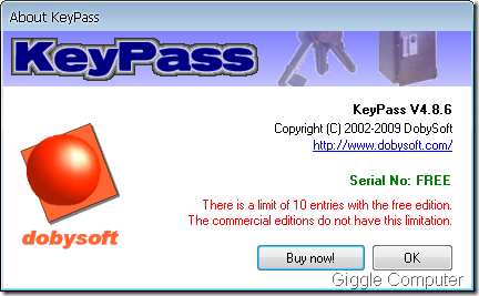 KeyPass - About